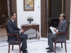 President Assad's Indian Wion TV Interview, Arabic,  June 3, 2017
